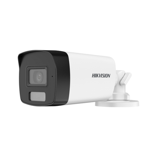 Κάμερα Bullet Dual-Light 3K, με φακό 2.8mm, εμβέλεια λευκού φωτός 40 μέτρα και ενσωματωμένο μικρόφωνο.