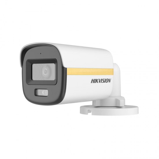 Κάμερα Mini Bullet ColorVu Dual-light 2MP, με φακό 2.8mm, εμβέλεια λευκού φωτός 20 μέτρα και ενσωματωμένο μικρόφωνο