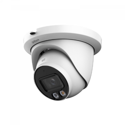 IP Smart Dual Illuminator Dome κάμερα ανάλυσης 5MP, με φακό 2.8mm, IR30m και Led 30m. Ενσωματωμένο μικρόφωνο.