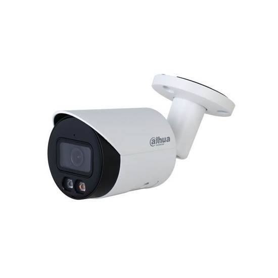 IP Smart Dual Illuminator Bullet κάμερα ανάλυσης 4MP, με φακό 2.8mm, IR30m και Led 30m. Ενσωματωμένο μικρόφωνο.