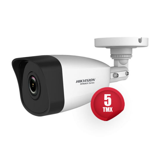 IP Bullet κάμερες 2MP, με φακό 2.8mm και IR 30m. Σετ 5 τεμαχίων.