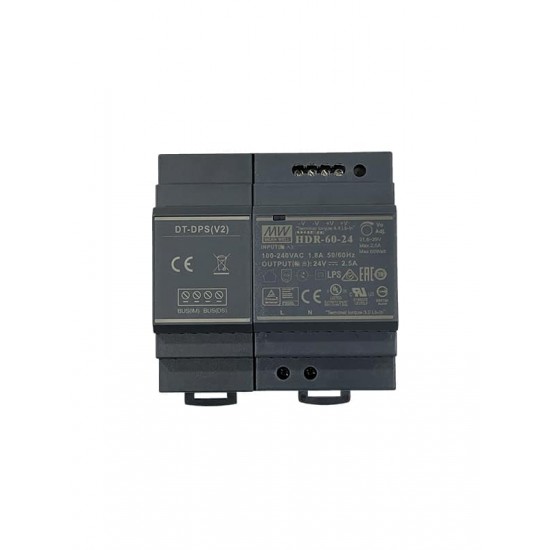 Ρυθμιζόμενο τροφοδοτικό MEAN WELL 24V DC/2.5A