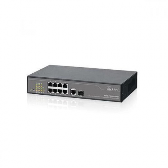 AIRLIVE POE-FSH808PW 8 PORT 24V PASSIVE POE WEB SMART SWITCH