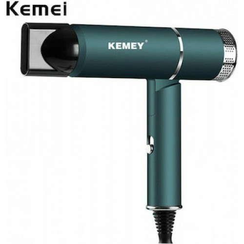 Kemei Αναδιπλουμενο Σεσουάρ Μαλλιών Ταξιδίου Km-9825 