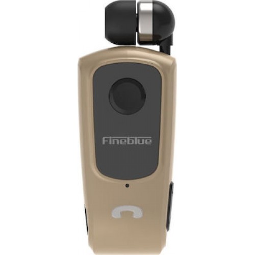 Fineblue F920 In-ear Bluetooth Handsfree Ακουστικό Χρυσό