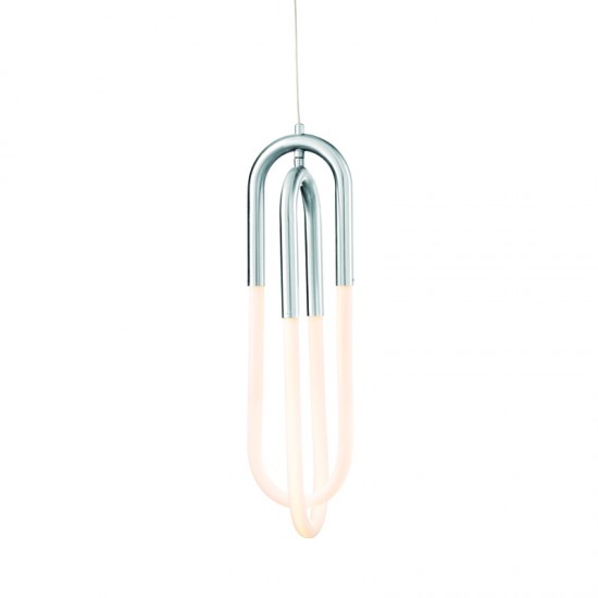 Φωτιστικό Κρεμαστό VENUS LED 16W 3000K 1120LM Χρώμιο Μεταλλικό IP20 