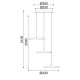 Φωτιστικό Κρεμαστό NINFEA LED 15W 3000K 1050LM Ορείχαλκο Μεταλλικό IP20 