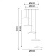 Φωτιστικό Κρεμαστό LED 25W 3000K 1750LM Ορείχαλκο Μεταλλικό IP20 