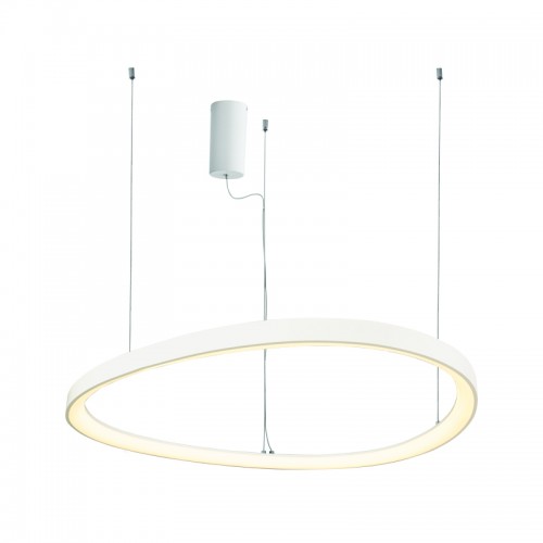 Φωτιστικό Κρεμαστό LED HARMONY  36W 3000K 2700LM Λευκό Αλουμίνιο IP20