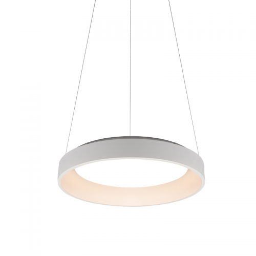 Φωτιστικό Κρεμαστό APOLLO LED 80W 3000K 4100LM σε Λευκό και σε Μαύρο Μεταλλικό