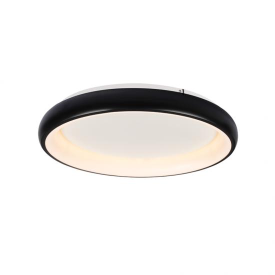 Φωτιστικό Οροφής LED 34W 3000K 2330LM σε Λευκό και σε Μαύρο Μεταλλικό
