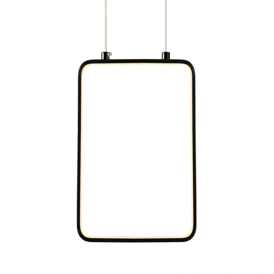 Φωτιστικό Κρεμαστό SYMETRIA LED 11W 3000K 1044LM σε Λευκό και σε Μαύρο Μεταλλικό
