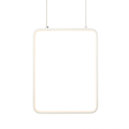Φωτιστικό Κρεμαστό SYMETRIA LED 15W 3000K 1390LM σε Λευκό και σε Μαύρο Μεταλλικό