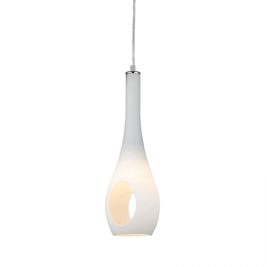  Φωτιστικό Κρεμαστό CAVE Γυαλί Τρύπα 1ΧΕ14