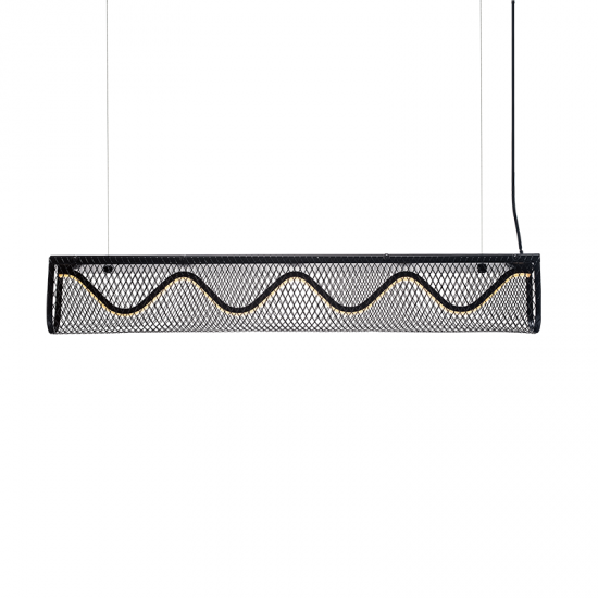 Φωτιστικό Κρεμαστό OFIS LED 11W 3000K 1180LM Μεταλλικό Μαύρο