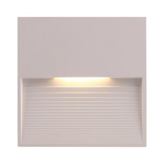 Φωτιστικό Απλίκα Τοίχου LED 3W IP65 Λευκή Plus