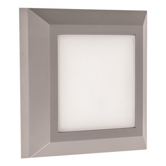 Φωτιστικό Τοίχου LED 3W IP65 Γκρι Pro