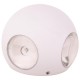 Φωτιστικό Τοίχου Στρογγυλό LED 8W Λευκό Plus