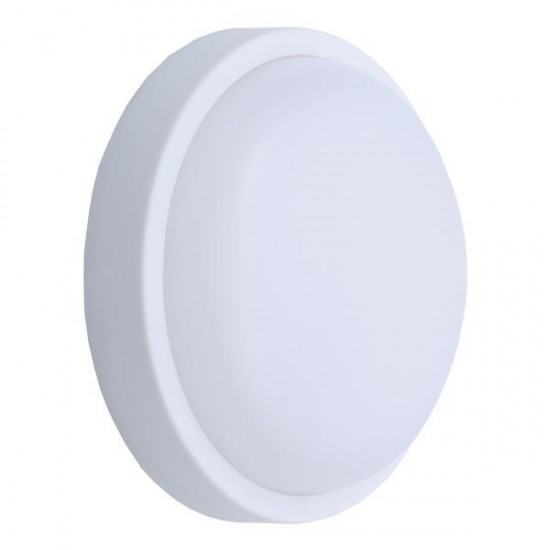 Φωτιστικό Τοίχου Στρογγυλό LED 18W Λευκό Plus