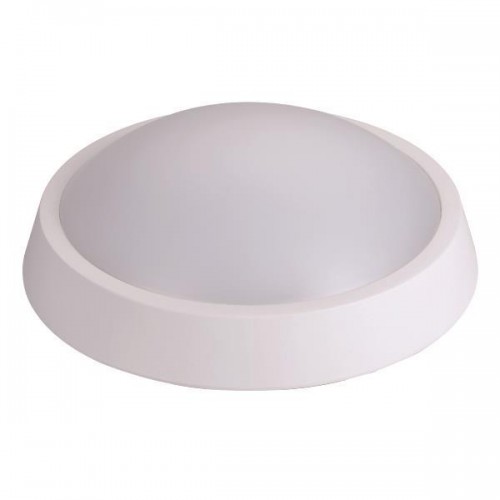 Φωτιστικό Τοίχου Στρογγυλό LED 24W Λευκή Plus