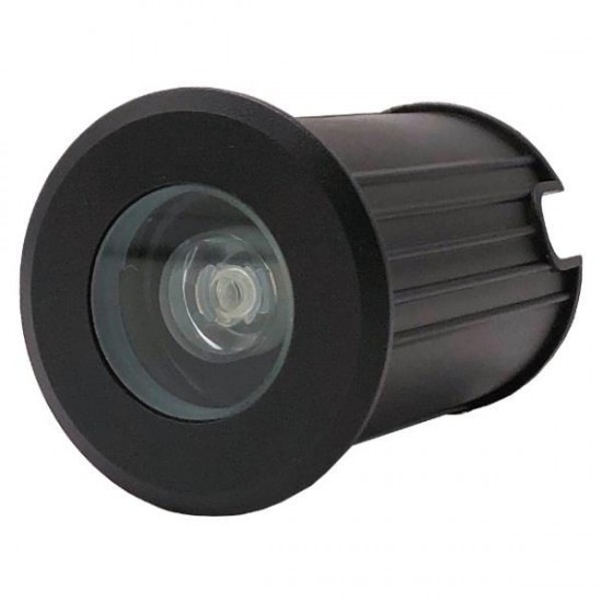 Φωτιστικό Δαπέδου Εξωτερικό LED 3W IP65 Μαύρο Pro
