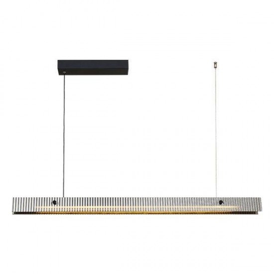 Φωτιστικό Γραμμικό Μονόφωτο LED 25W Μαύρο