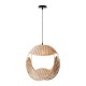 Φωτιστικό Κρεμαστό Μονόφωτο RATTAN (Ψάθινο)
