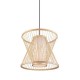 Φωτιστικό Κρεμαστό Μονόφωτο Μπαμπού