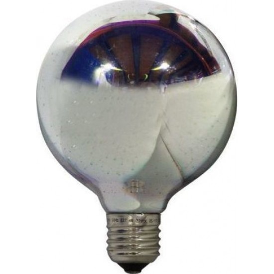 Λαμπτήρας Led 4W E27 Globe Φ95 3D Filament Dimmable