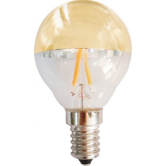 Λάμπα Cog Led Half Gold Retro 4W E14 2700K Dimmable