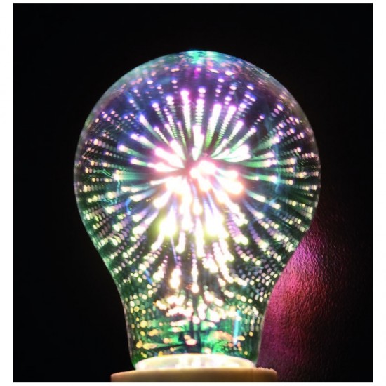 Λάμπα Filament Led A60 4W E27 2700K Dimmable 3D