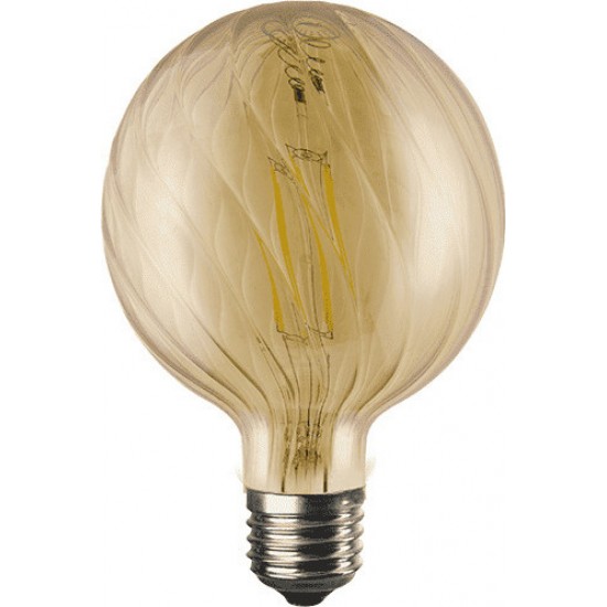 Λάμπα Filament Led Amber Bria 6W E27 2700K Dimmable