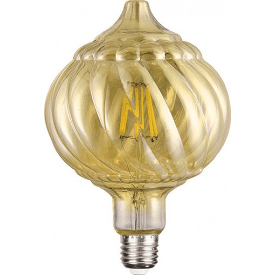Λάμπα Filament Led Amber Pine 6W E27 2700K Dimmable 