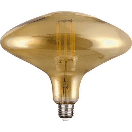 Λάμπα Filament Led Amber Zyro 6W E27 2700K Dimmable