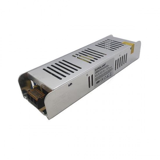 Τροφοδοτικό Μεταλλικό Slim 12V DC 250W IP20 Plus