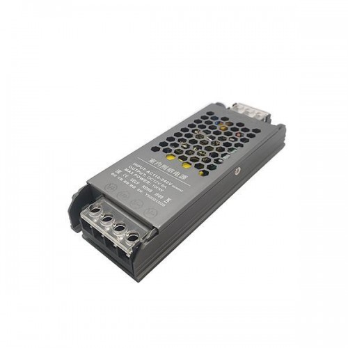 Τροφοδοτικό Μεταλλικό Slim 12V DC 100W IP20 Pro