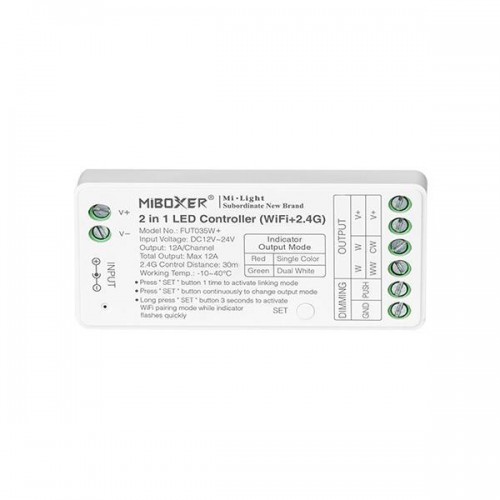 Ασύρματο RF Wifi Controller Dimmer 12A DC 12V/122W 24V/288W