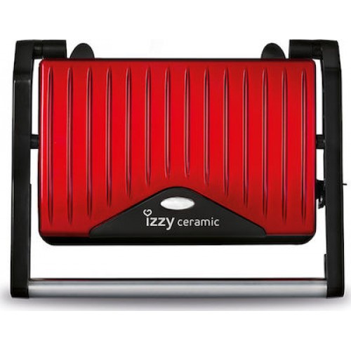 Izzy IZ-2008 Τοστιέρα με Κεραμικές Πλάκες για 2 Τοστ 800W