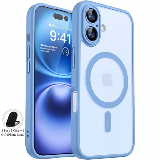 Θήκη Apple iPhone 15  Convert to 17 Magsafe Light Blue 