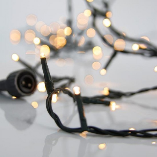 ΣΕΙΡΑ, 700 LED 3mm, 31V ΜΕΤΑΣΧΗΜΑΤΙΣΤΗ, 4 ΕΠΕΚΤΑΣΕΙΣ ΕΩΣ 2 ΣΕΤ, ΠΡΑΣΙΝΟ PVC ΚΑΛΩΔΙΟ, ΘΕΡΜΟ ΛΕΥΚΟ LED ΑΝΑ 5cm, ΠΡΟΕΚΤΑΣΗ ΠΑΡΟΧΗΣ 3m, ΙΡ44 (ROLL PACK)