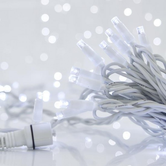 ΣΕΙΡΑ, 96 LED 5mm ΜΕ ΚΑΛΥΜΜΑ, 24V, 2 ΕΠΕΚΤΑΣΕΙΣ ΕΩΣ 10 ΣΕΤ, ΛΕΥΚΟ ΚΑΟΥΤΣΟΥΚ ΚΑΛΩΔΙΟ, ΛΕΥΚO LED ΑΝΑ 10cm, ΣΕΤ 5 ΣΕΙΡΕΣ ΚΑΙ 1 ΕΠΕΚΤΑΣΗ 3m, ΙΡ65 (ΧΩΡΙΣ ΜΕΤΑΣΧΗΜΑΤΙΣΤΗ)