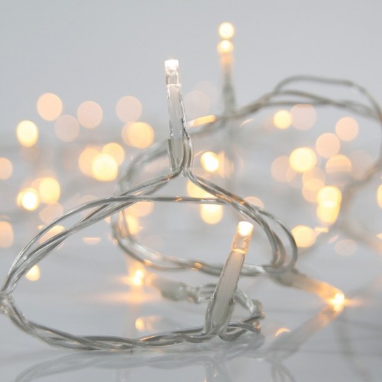 ΚΟΥΡΤΙΝΑ, 360 LED 3mm, 31V ΜΕΤΑΣΧΗΜΑΤΙΣΤΗ, 4 ΕΠΕΚΤΑΣΕΙΣ ΕΩΣ 3 ΣΕΤ, ΔΙΑΦΑΝO PVC ΚΑΛΩΔΙΟ, 320 ΘΕΡΜΟ ΛΕΥΚΟ & 40 ΛΕΥΚΑ FLASH LED (H200 x W200cm), ΠΡΟΕΚΤΑΣΗ ΠΑΡΟΧΗΣ 3m, IP44