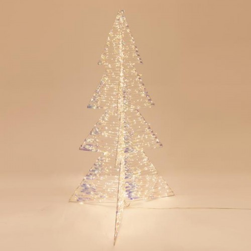 ΦΩΤΙΖΟΜΕΝΟ ΔΕΝΤΡΟ ΙΡΙΔΙΖΟΝ 120cm, 960 LED, 24V ΜΕΤΑΣΧΗΜΑΤΙΣΤΗ, ΑΣΗΜΙ ΧΑΛΚΙΝΟ ΚΑΛΩΔΙΟ, ΘΕΡΜΟ ΛΕΥΚΟ LED, ΠΡΟΕΚΤΑΣΗ ΠΑΡΟΧΗΣ 500cm, IP44