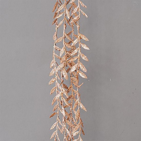 ΚΛΑΔΙ ΜΕ ΦΥΛΛΑΡΑΚΙΑ, ΧΑΛΚΙΝΟ, 130cm