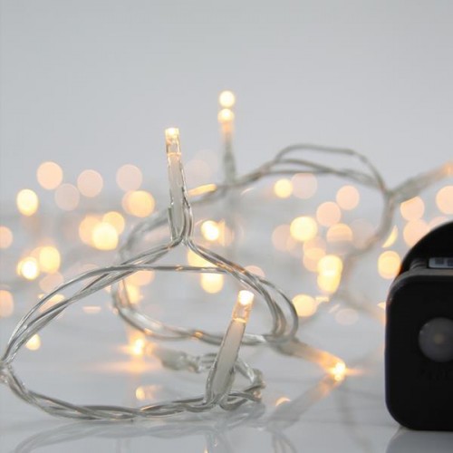 ΣΕΙΡΑ, 240 LED 3mm, 31V ΜΕΤΑΣΧΗΜΑΤΙΣΤΗ, 8 ΠΡΟΓΡΑΜΜΑΤΑ & ΜΝΗΜΗ, ΔΙΑΦΑΝΟ PVC ΚΑΛΩΔΙΟ, ΘΕΡΜΟ ΛΕΥΚΟ LED ΑΝΑ 5cm, ΠΡΟΕΚΤΑΣΗ ΠΑΡΟΧΗΣ 3m, ΙΡ44