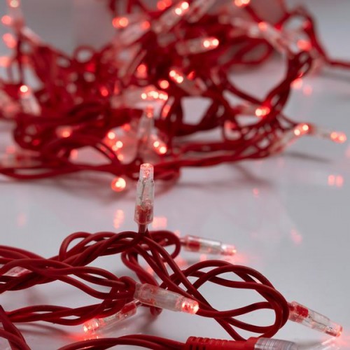 ΣΕΙΡΑ 5 ΣΕΤ, 96 LED 5mm, 24V, 2 ΕΠΕΚΤΑΣΕΙΣ ΕΩΣ 10 ΣΕΤ, ΚΟΚΚΙΝΟ ΚΑΟΥΤΣΟΥΚ ΚΑΛΩΔΙΟ, ΚΟΚΚΙΝΟ LED ΑΝΑ 10cm, ΚΑΛΩΔΙΟ ΠΡΟΕΚΤΑΣΗΣ 3m, ΙΡ65 (ΧΩΡΙΣ ΜΕΤΑΣΧΗΜΑΤΙΣΤΗ, ΧΩΡΙΣ ΠΡΟΕΚΤΑΣΗ ΠΑΡΟΧΗΣ)