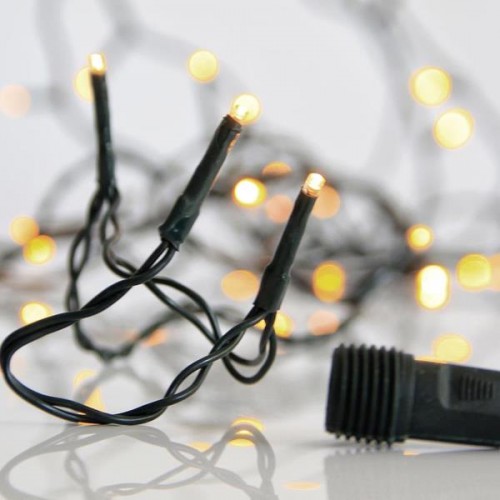 ΣΕΙΡΑ, 300 LED 3mm, 31V ΜΕΤΑΣΧΗΜΑΤΙΣΤΗ, 4 ΕΠΕΚΤΑΣΕΙΣ ΕΩΣ 3 ΣΕΤ, ΠΡΑΣΙΝΟ PVC ΚΑΛΩΔΙΟ, ΘΕΡΜΟ ΛΕΥΚΟ LED ΑΝΑ 5cm, ΠΡΟΕΚΤΑΣΗ ΠΑΡΟΧΗΣ 3m, ΙΡ44