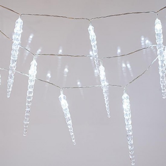 ΒΡΟΧΗ, 20 LED 5mm, 10 ΜΕΓΑΛΟΥΣ ΣΤΑΛΑΚΤΙΤΕΣ 16cm & 10 ΜΙΚΡΟΥΣ 11cm, 3.2V ΜΕΤΑΣΧΗΜΑΤΙΣΤΗΣ, 4 ΕΠΕΚΤΑΣΕΙΣ ΕΩΣ 3 ΣΕΤ, ΔΙΑΦΑΝΟ PVC ΚΑΛΩΔΙΟ, ΛΕΥΚΟ LED ΑΝΑ 15cm, ΠΡΟΕΚΤΑΣΗ ΠΑΡΟΧΗΣ 3m, IP44