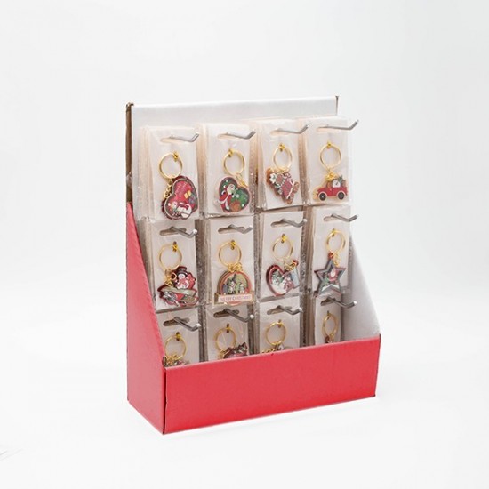 DISPLAY BOX, ΧΡΙΣΤΟΥΓΕΝΝΙΑΤΙΚΑ ΜΠΡΕΛΟΚ, 120ΤΜΧ