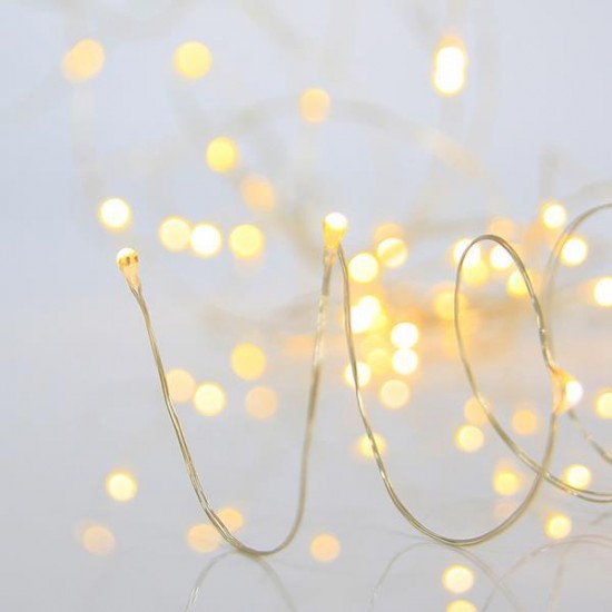 ΣΕΙΡΑ, 300 MINI LED, ΜΕΤΑΣΧΗΜΑΤΙΣΤΗ, ΣΤΑΘΕΡΟ, ΑΣΗΜΙ ΧΑΛΚΙΝΟ ΚΑΛΩΔΙΟ, ΘΕΡΜΟ ΛΕΥΚΟ LED ANA 10cm, ΠΡΟΕΚΤΑΣΗ ΠΑΡΟΧΗΣ 5m, ΙΡ44